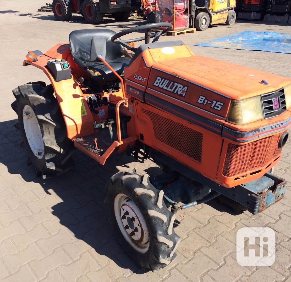 Traktor Kubota B1-15 Bultra, 15HP,4x4 - Bazar - Hyperinzerce.cz