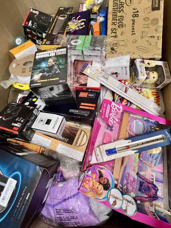 Mix paleta zboží - Elektro, hračky, nářadí.... - foto 7