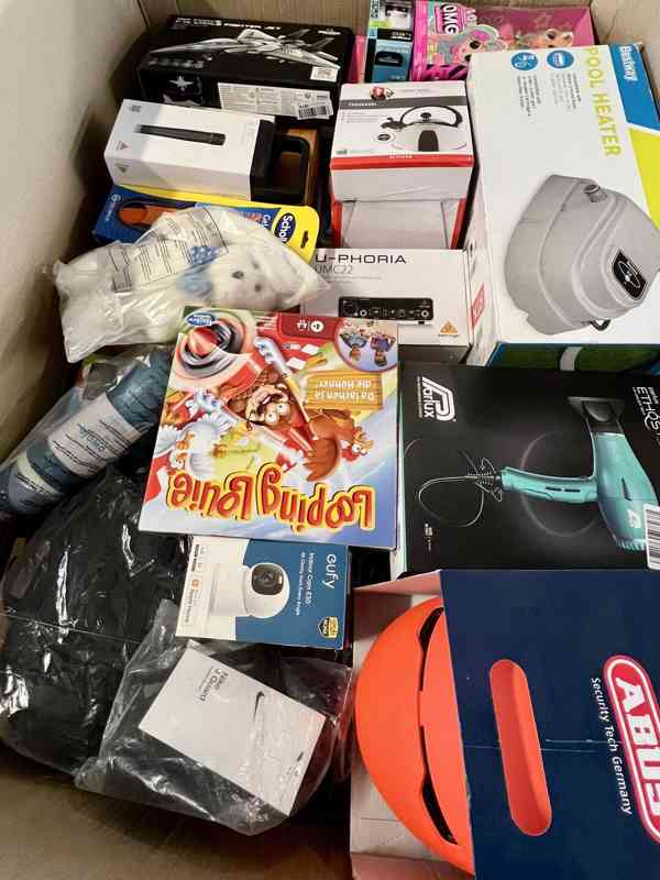 Mix paleta zboží - Elektro, hračky, nářadí.... - foto 2