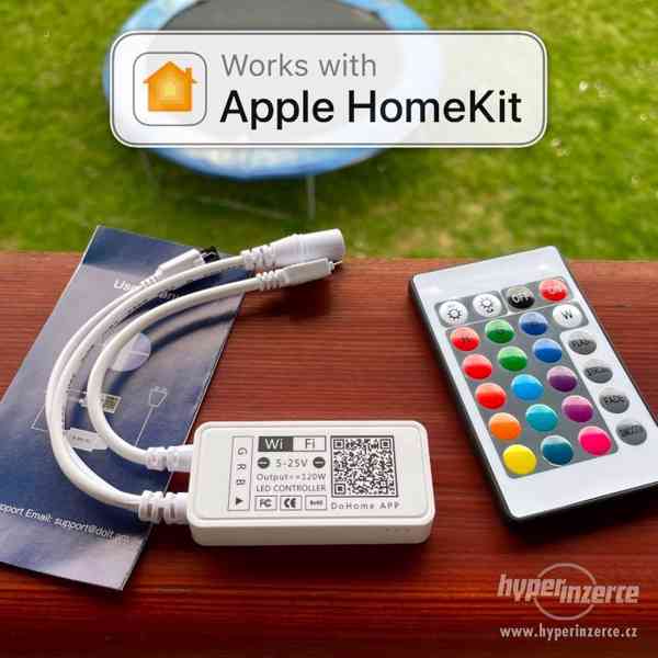 Apple HomeKit LED ovladač | led strip controller | Domácnost - foto 2