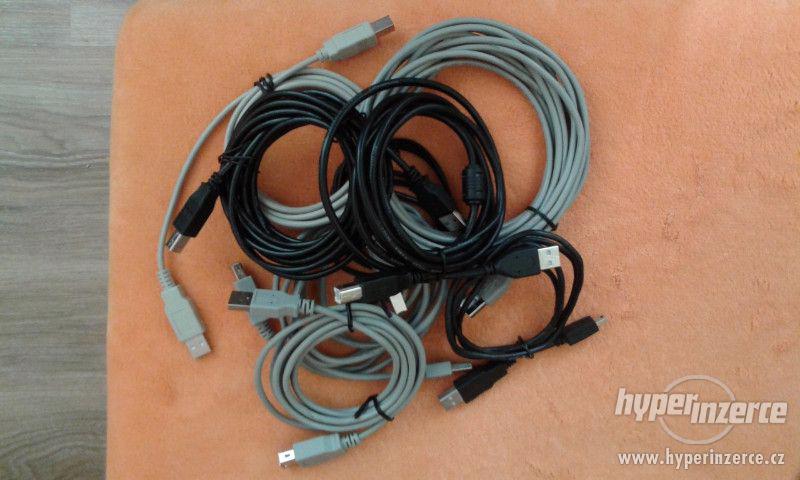 USB kabely - 8ks - foto 2