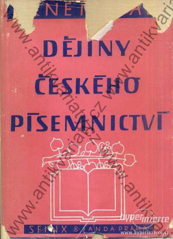 Dějiny českého písemnictví - foto 1