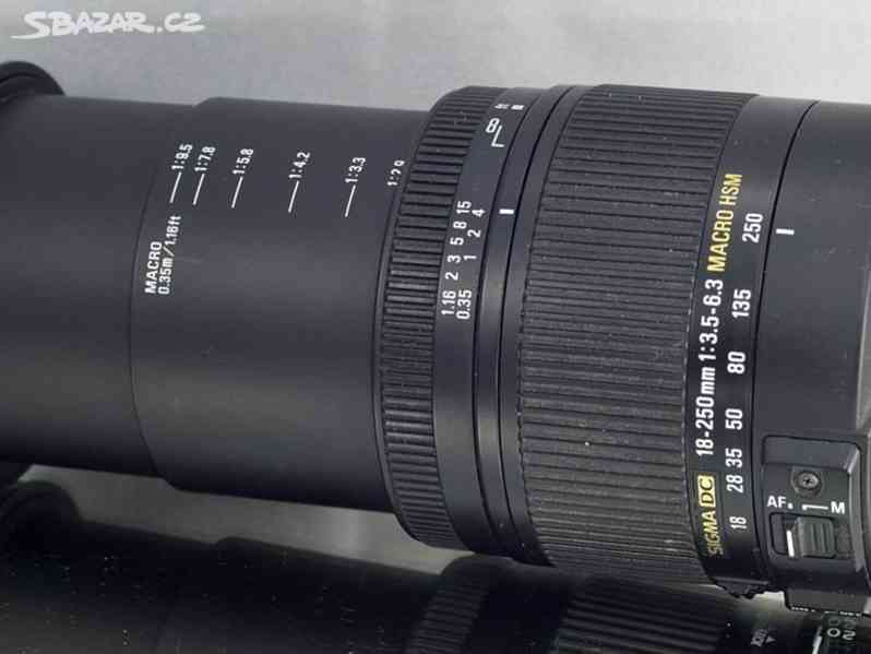 pro Nikon - Sigma DC 18-250mm 1:3.5-6.3 HSM OS - foto 8