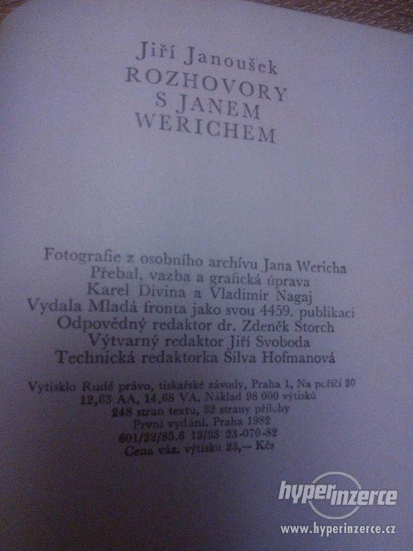 Jiří Janoušek: ROZHOVORY S JANEM WERICHEM - foto 5