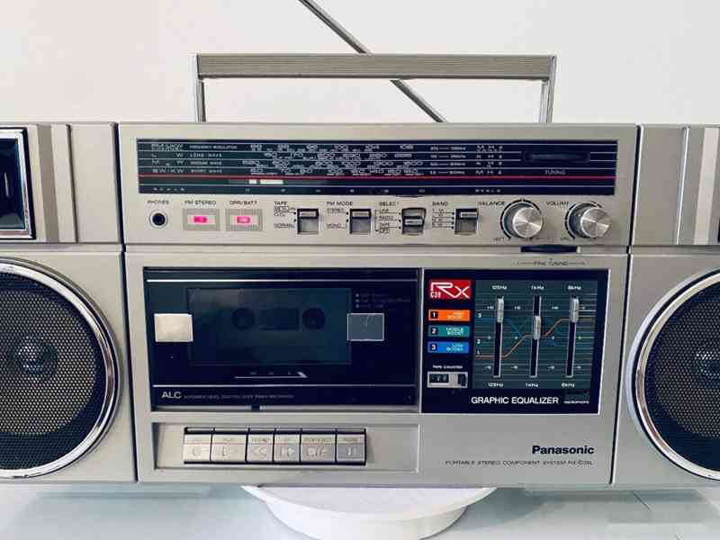 Radiomagnetofon Panasonic RX-C39, 80.léta - foto 4