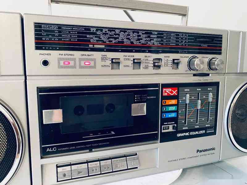 Radiomagnetofon Panasonic RX-C39, 80.léta - foto 9