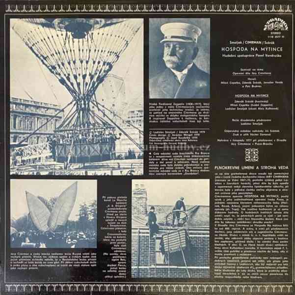 Smoljak - Cimrman - Svěrák ‎– Hospoda Na Mýtince (LP) - foto 2