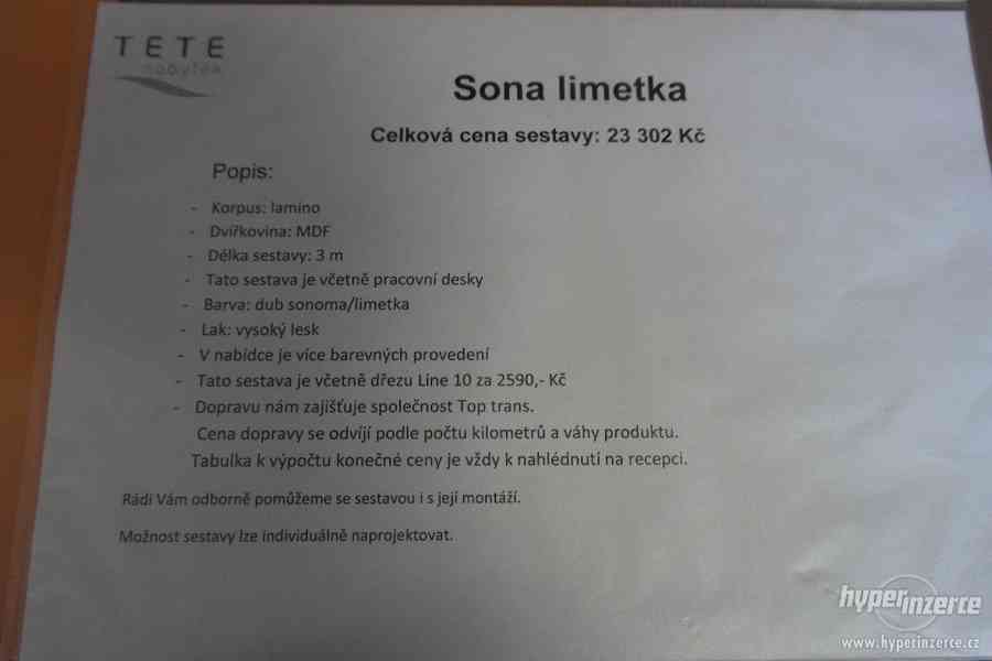 Kuchyňská linka SONA 300cm - výprodej - foto 8