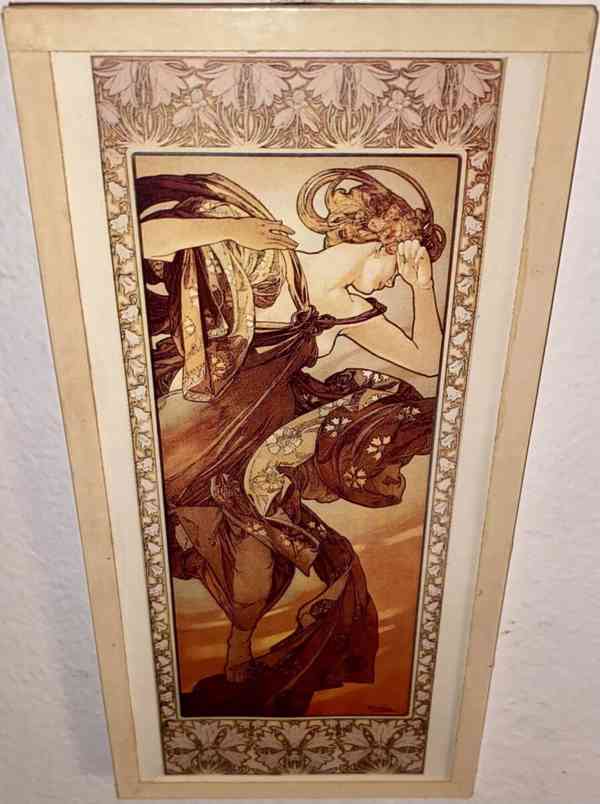 EVENING STAR - MUCHA ALFONS MARIA - REPRODUKCE - foto 5