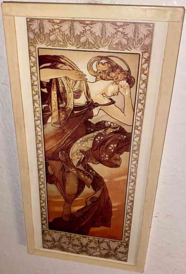 EVENING STAR - MUCHA ALFONS MARIA - REPRODUKCE - foto 2