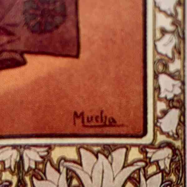 EVENING STAR - MUCHA ALFONS MARIA - REPRODUKCE - foto 6