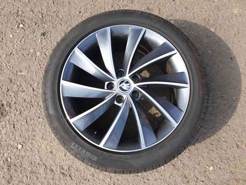 Alu kola Škoda Pegasus R18+letní pneu Pirelli Cinturato P7 - foto 4