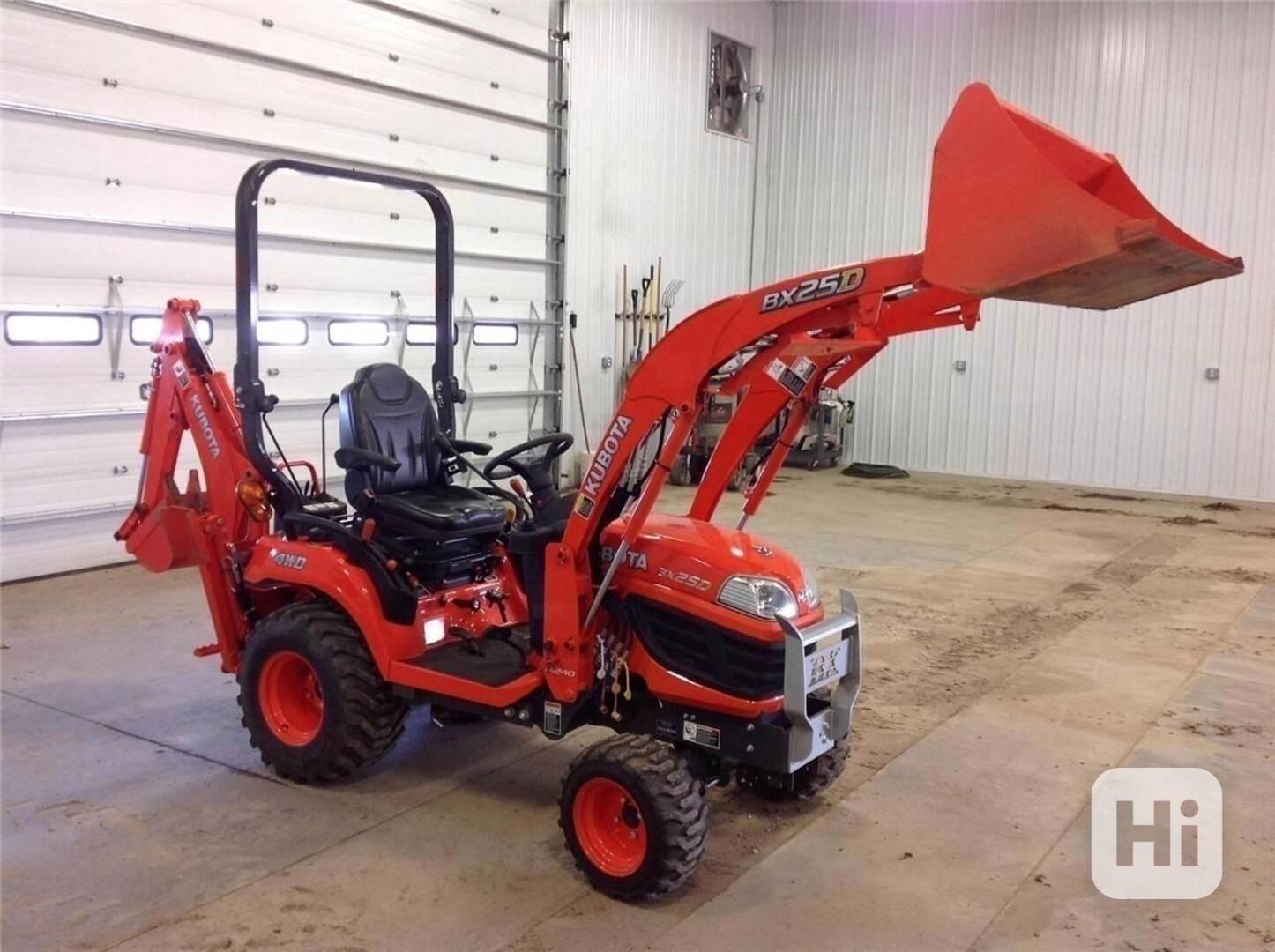 Kubota Bx25d s čelním nakladačem - foto 1