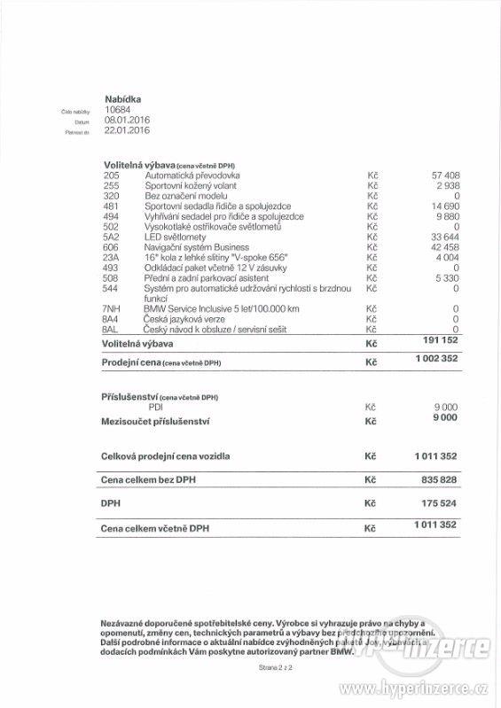 Přenechám operativní leasing BMW 318 i 1,5 mod. ADVANTAGE - foto 11