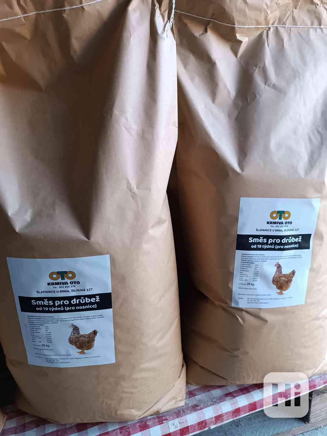 Krmivo pro Slepice, kačeny, brojlery, husy, králíky  - foto 1