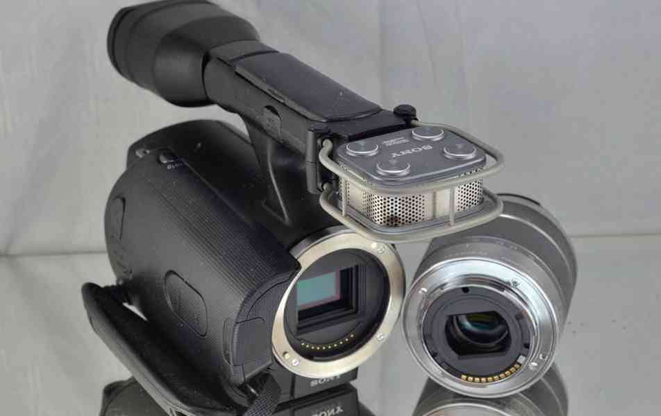 SONY NEX-VG10E+OBJ.*Handycam*14,2Mpx CMOS*Full HDV - foto 4