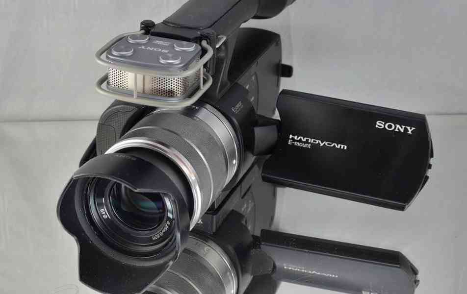 SONY NEX-VG10E+OBJ.*Handycam*14,2Mpx CMOS*Full HDV - foto 7