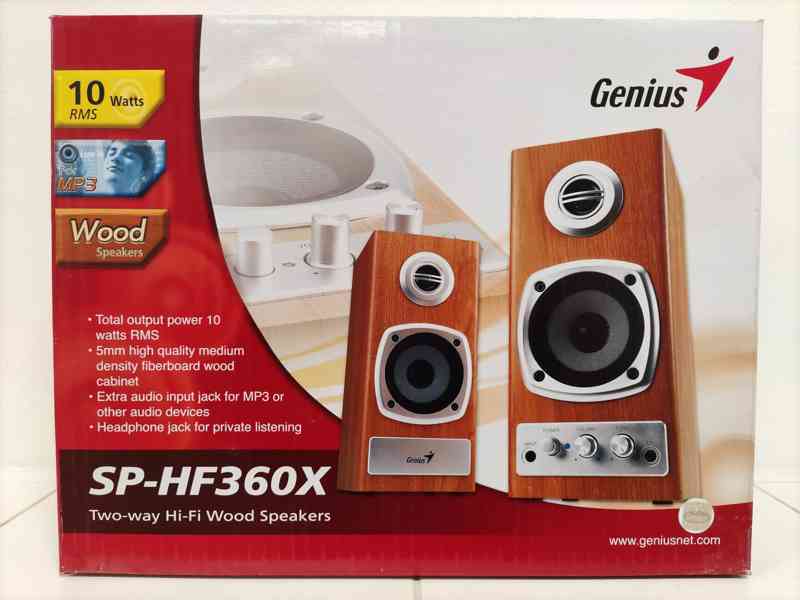 Aktivní reproduktory GENIUS SP-HF360X - bazar - Hyperinzerce.cz