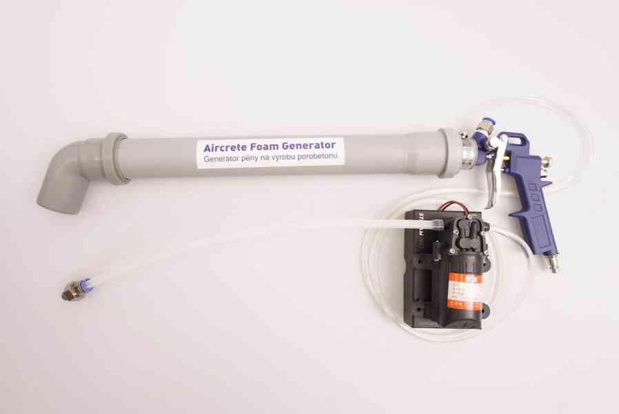 Kvalitní a výkonný generátor pěny na pórobeton - foto 1