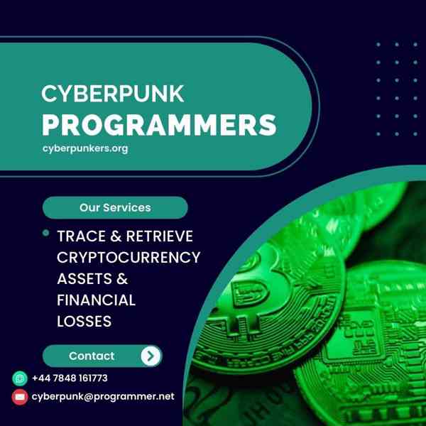 CYBERPUNK PROGRAMMERS; TRACE AND RETRIEVE CRYPTOCURRENCY ASS