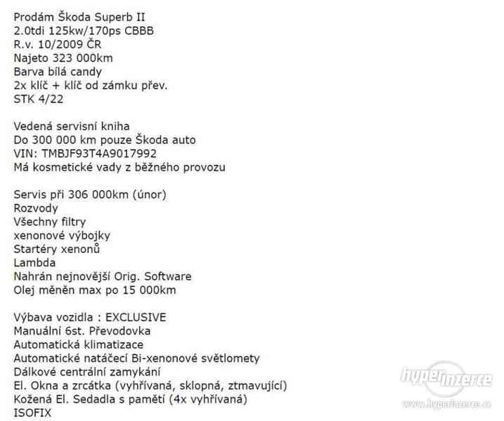 Škoda Superb 2.0TDI 125kw exclusive - foto 8