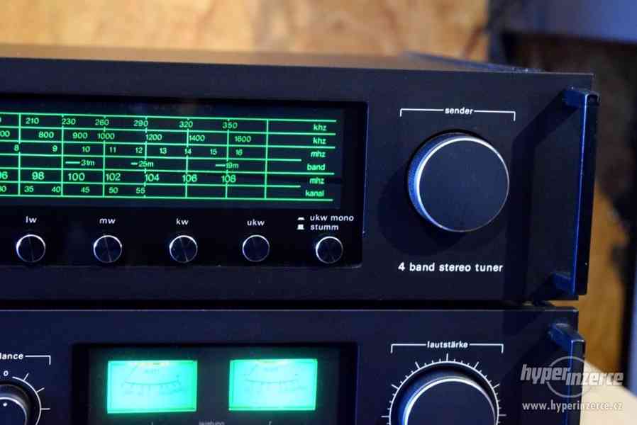 SOUND 1002 + 1003 VINTAGE STEREO ZESILOVAČ TUNER ! - foto 3