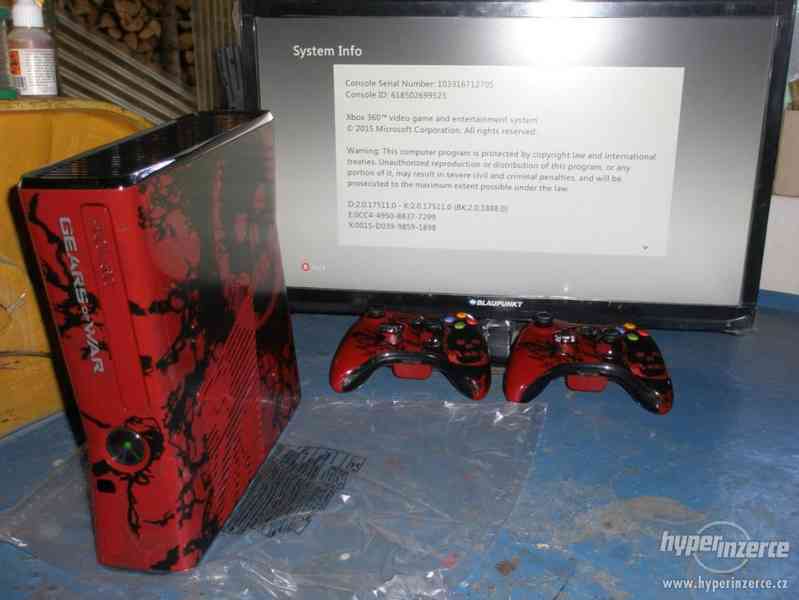 Xbox 360 Slim Gears of War 3 Limited Edition - foto 2