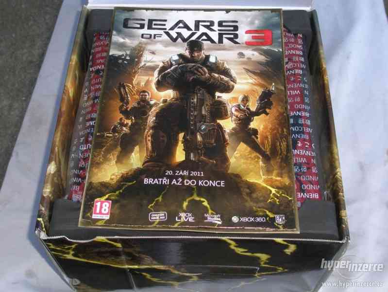 Xbox 360 Slim Gears of War 3 Limited Edition - foto 10