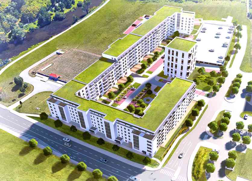 Pronajmu novostavbu 1+kk Brno, Horní Heršpice. 43 m2 - foto 12