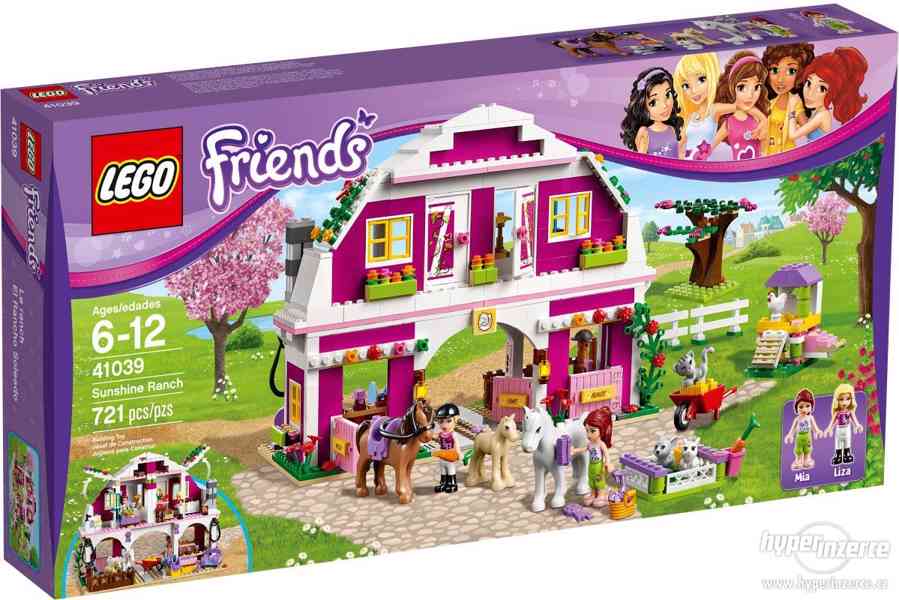 LEGO 41039 Friends - Slunečný ranč (Sunshine Ranch) - foto 1