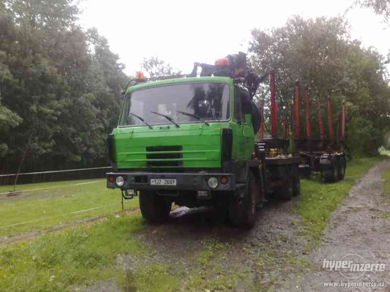 PRODÁM LESOVŮZ TATRA 815 6x6 na dlouhé i krátké dřevo - foto 1