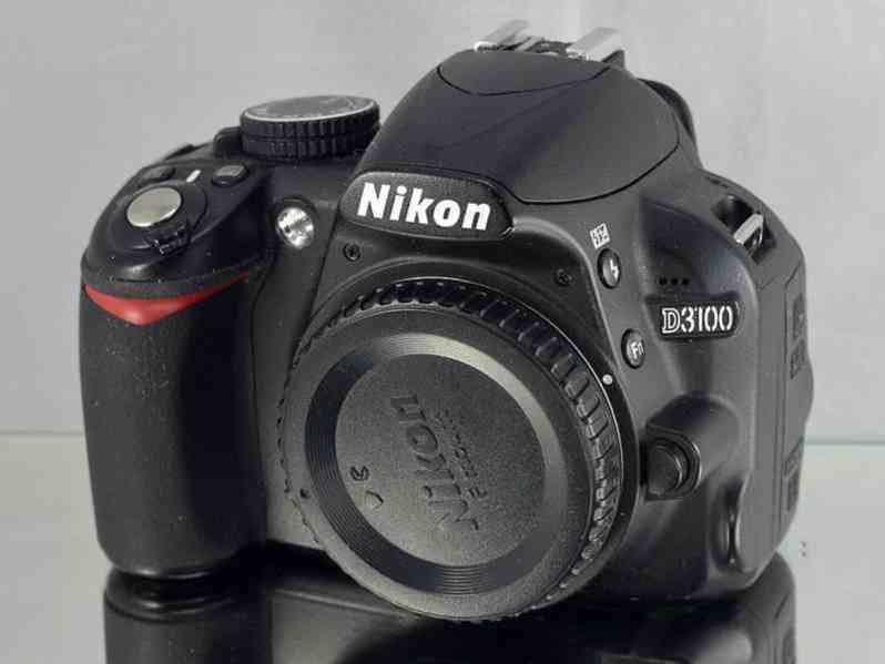 Nikon D3100 **14,2 MPix CCD*Full HDV jen 3800 Exp. - foto 4