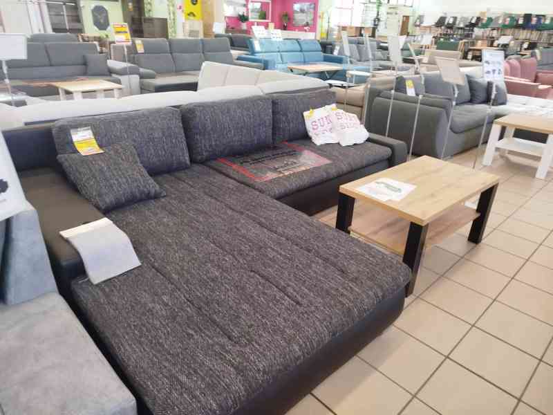 Prodám rozkládací gauč s úložným prostorem - foto 5