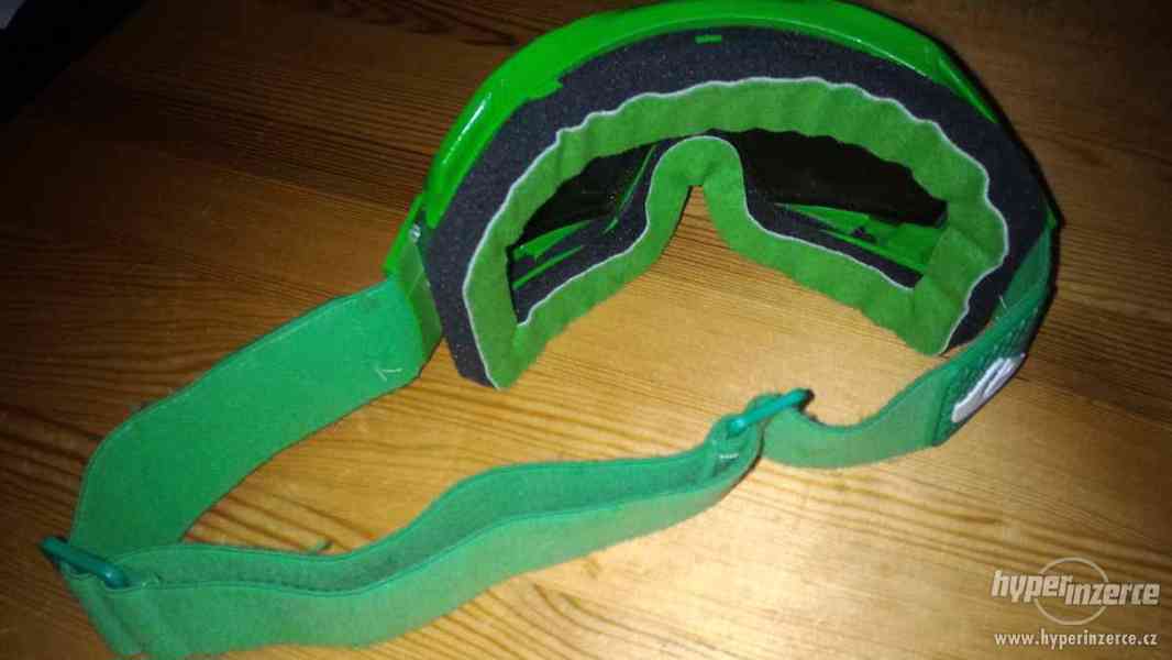Quicksilver - lyžařské brýle zrcadlové - zelené - foto 2