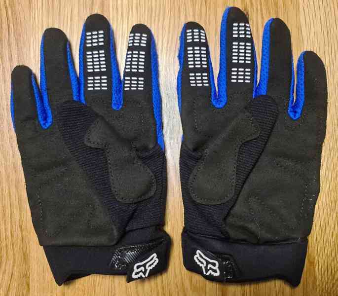 Rukavice na kolo FOX YOUTH Dirtpaw, blue YM - foto 2