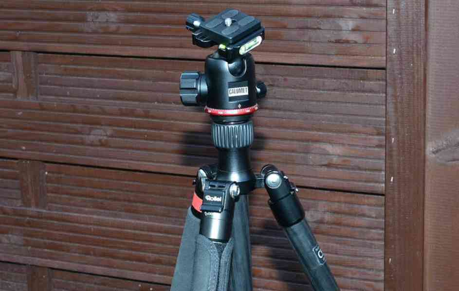 Rollei C50i+hlava stativ/monopod*Carbon nosn. 8Kg - foto 4