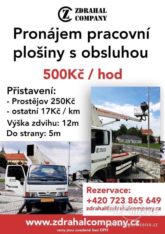 Pronájem autoplošiny - foto 1