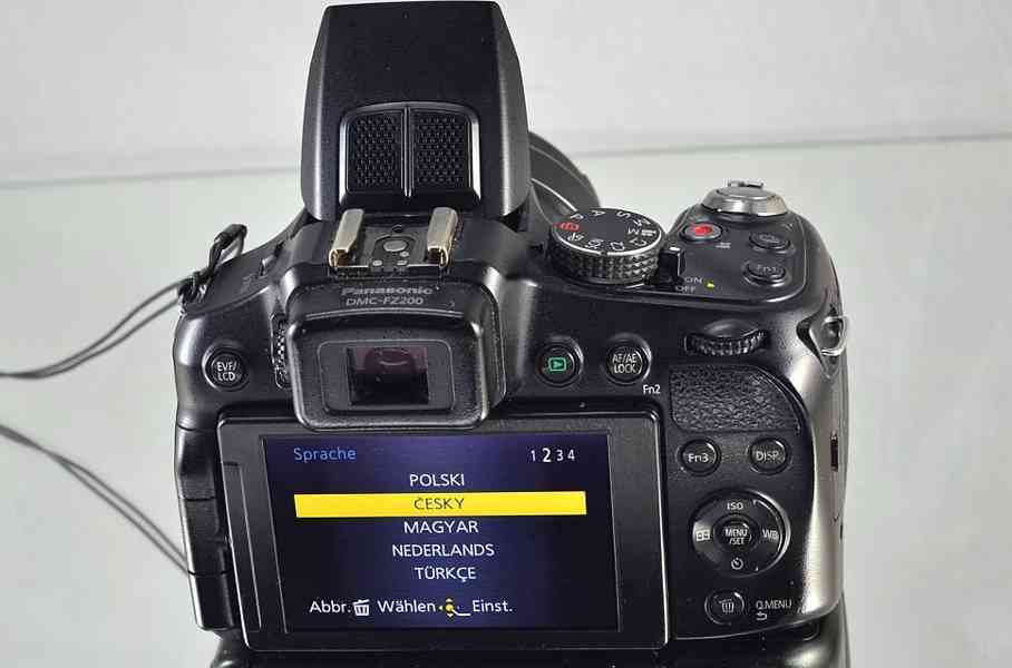 Panasonic Lumix DMC-FZ200 *24xOp.Zoom*Full HDV*BAG - foto 8