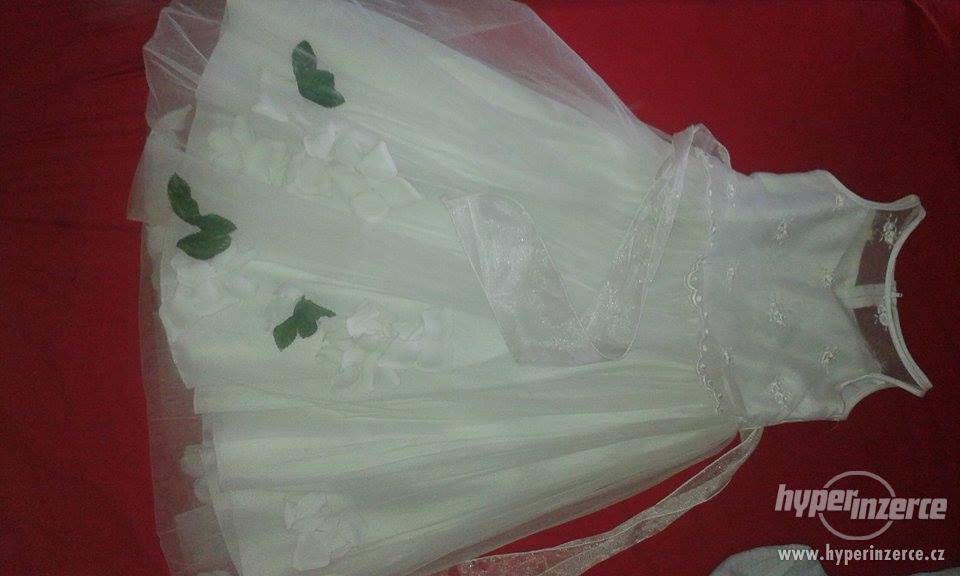 Dětské svatební šaty - foto 1
