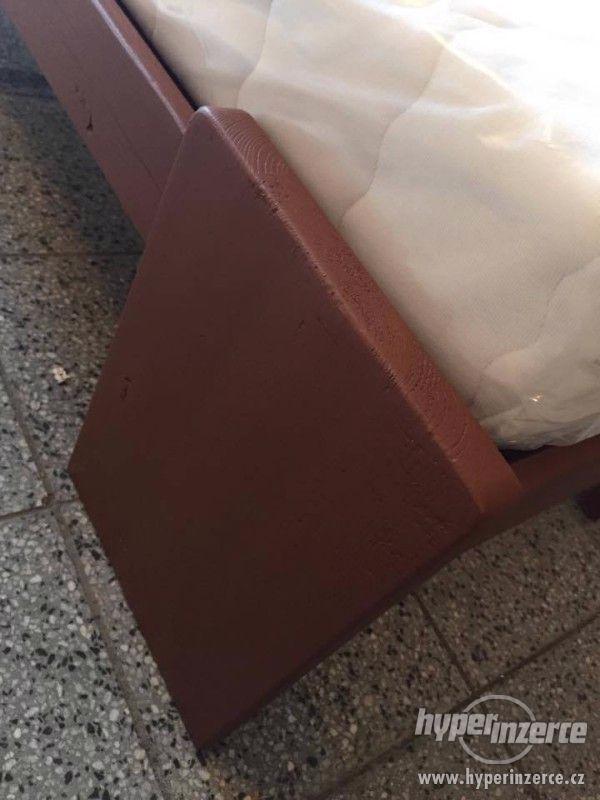 Prodám jednolůžko s NOVOU kvalitní českou matrací - foto 3