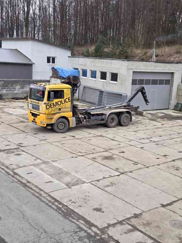 MAN Ostatní Hákový kontejner s rukou - foto 2