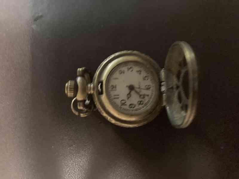  Starožitné hodinky cibule - funkční    - foto 1