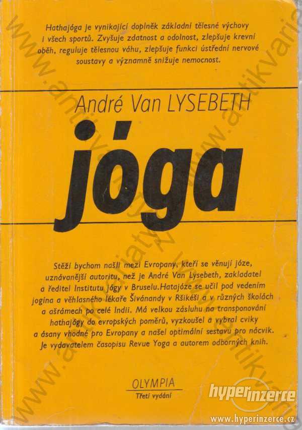 Jóga André Van Lysebeth Olympia, Praha 1984 - foto 1