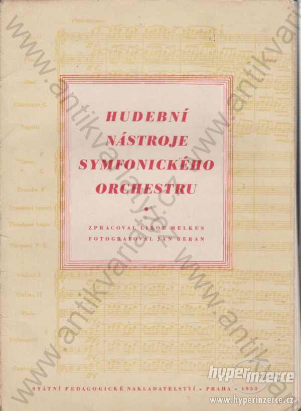 Hudební nástroje symfonického orchestru 1953 - foto 1