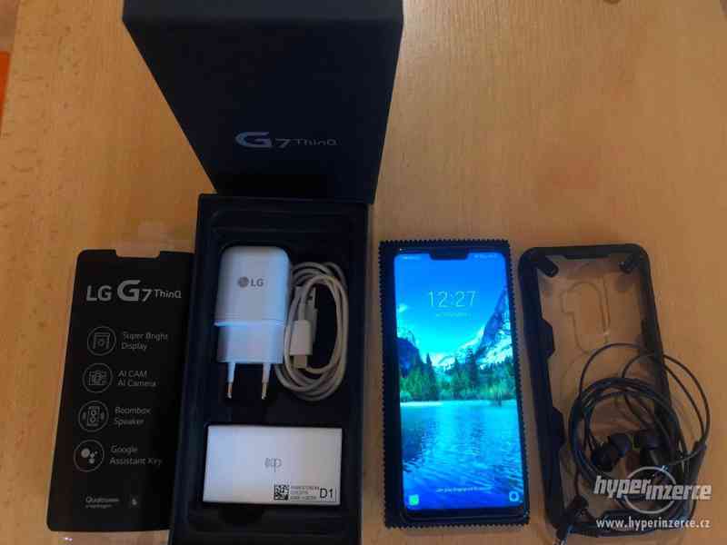 LG G7 thinq 64gb modrý + pojištění a záruka - foto 2