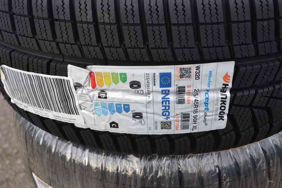 Š.Rapid/ Fabia 3 - NOVÝ zimní Alu komplet– 215/45R16 - foto 10