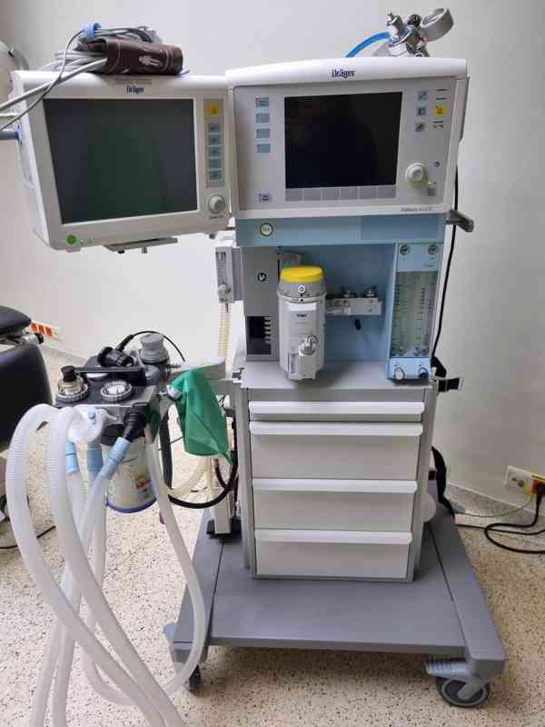 Anesteziologický přístroj, monitor vitálních funkcí s přísl. - foto 2
