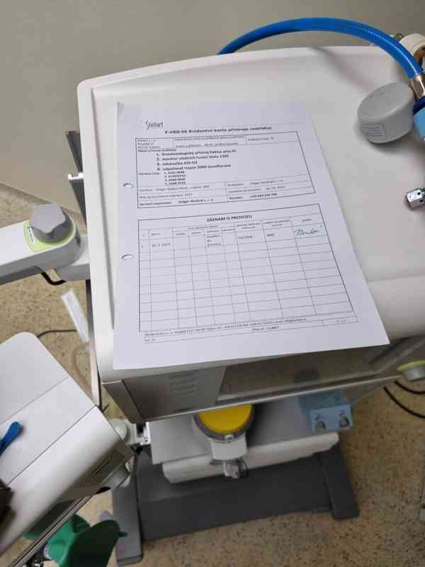 Anesteziologický přístroj, monitor vitálních funkcí s přísl. - foto 3
