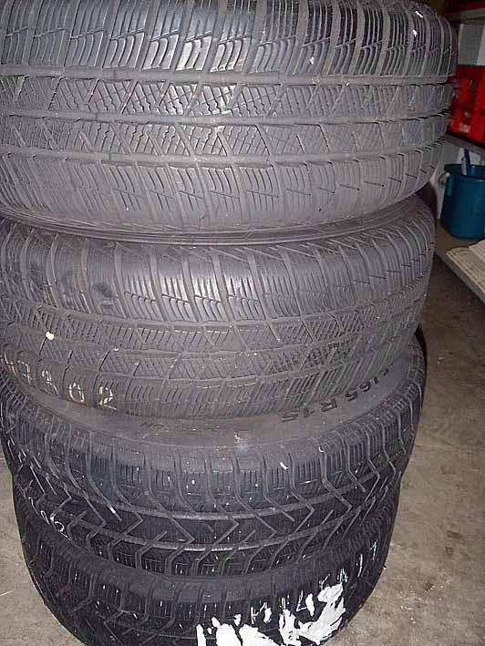 4 disky+zimní pneu 195/65R15 Kia Hyundai Mazda 6x15 5x114,3 - foto 3