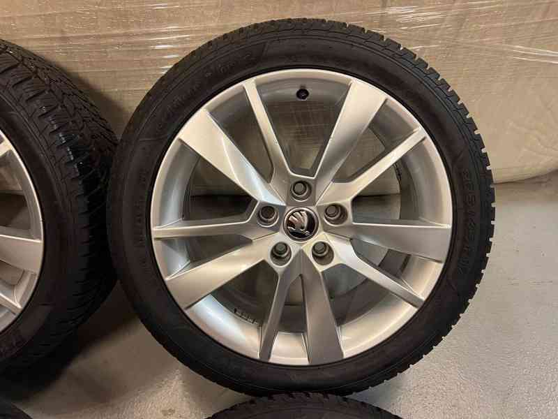 225/45R17 ZIMNÍ PNEU KOLA ŠKODA OCTAVIA III 5X112 7x17 ET49 - foto 3